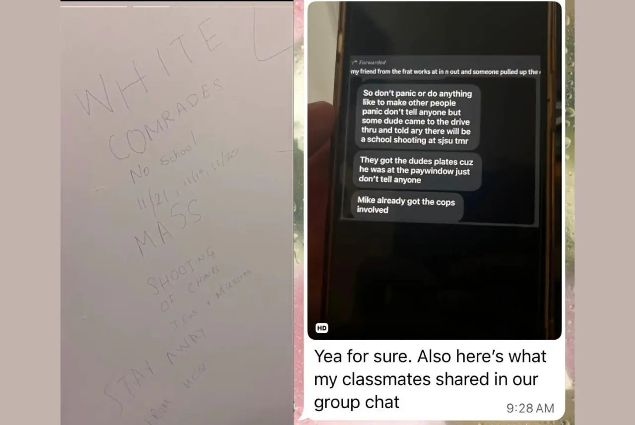 San José State incrementó sus medidas de seguridad luego de que la policía reportara nuevos grafitis con mensajes racistas y amenazas de violencia en uno de sus edificios académicos. 