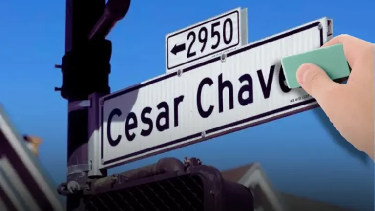 California cambia el nombre del día festivo de César Chávez; Ciudades están borrando lentamente su nombre de las calles