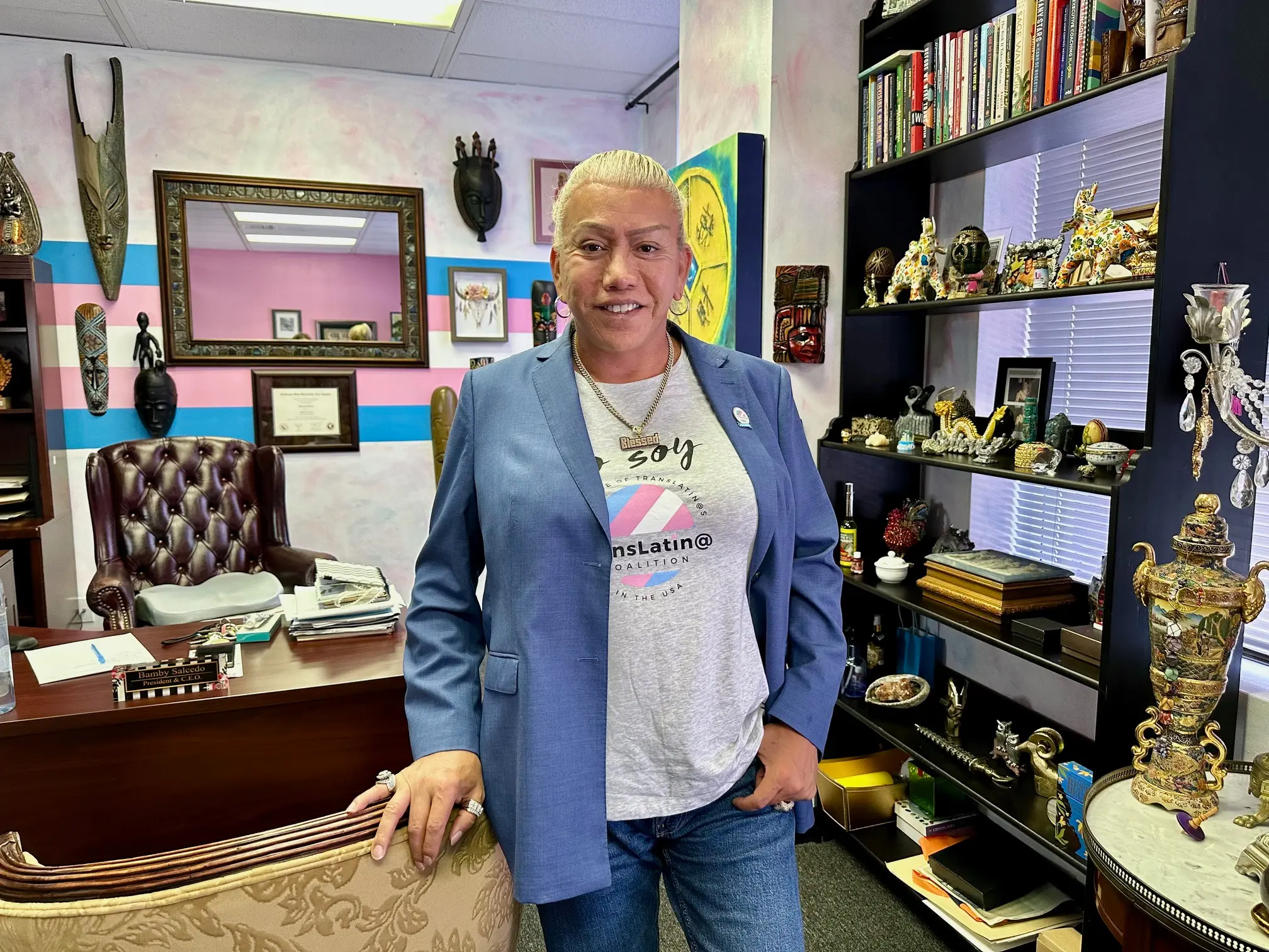 Pese a los retrocesos, la líder guarda esperanzas de cambiar la composición del Congreso en las elecciones de noviembre, para que no se siga atacando a las personas trans y a todas las comunidades.