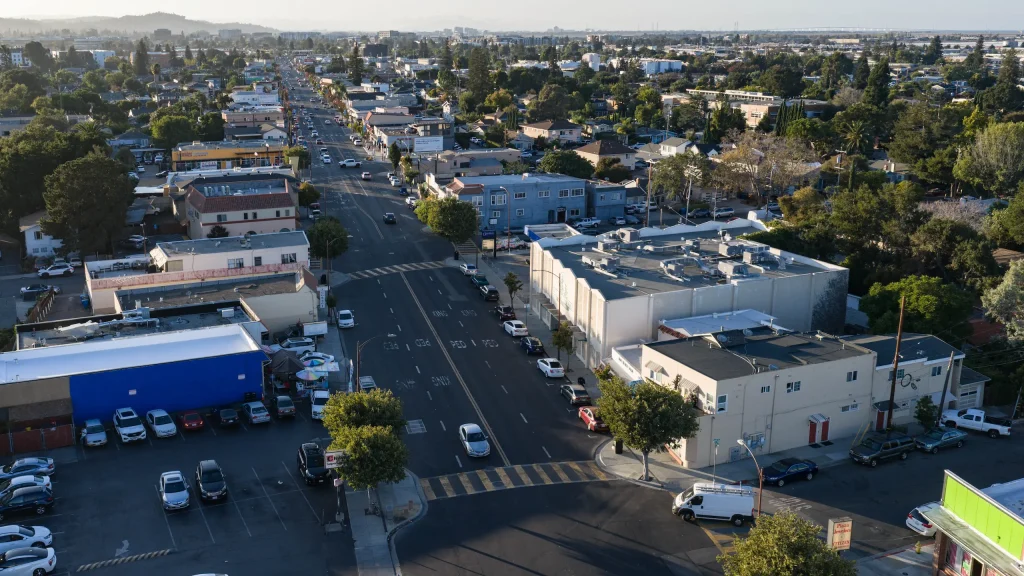 Vista aérea de North Fair Oaks