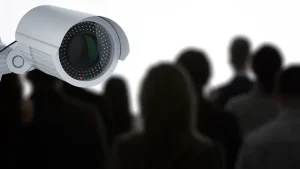 Tecnología de vigilancia es utilizada para identificar datos que sean utiles para los agentes de ICE, ante esto, expertos piden realizar acciones en conjunto para cuidar de unos con otros. Imagen: Edición de Canva.